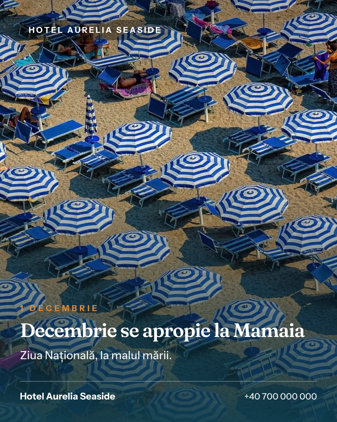 Oferta de sezon, cu fotografia și culorile hotelului